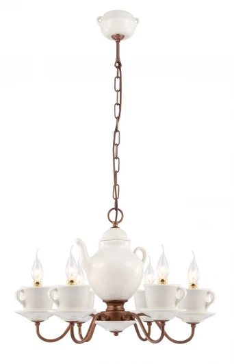 A6483LM-6WH Подвесная люстра Arte Lamp Servizio A6483LM-6WH