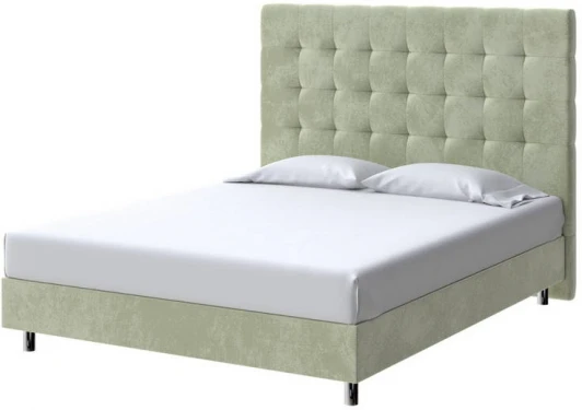 2027343 PROxSON Кровать Madrid Boxspring Standart (Ткань: Велюр Лофти Олива) 180x200