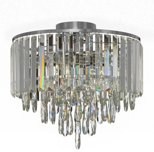CL320161 Потолочная люстра каскадная хрустальная Citilux Leonna CL320161
