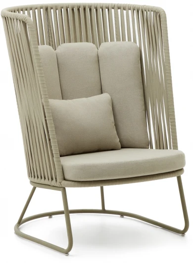 182246 Saconca Садовое кресло с высокой спинкой La Forma (ex Julia Grup) арт.182246