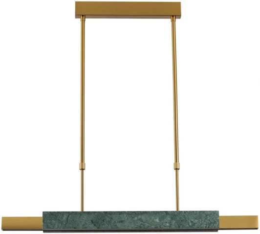 4360/25L Подвесной светильник Odeon Light Marmi 4360/25L MIDCENT изумрудный мрамор/антич.бронза/металл/акрил IP20 LED 25W 3000K 220V