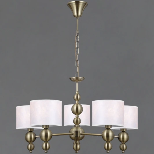 IL0610-5PSQ-25AB ELITE Подвесная люстра ILLUMICO IL0610-5PSQ-25AB ELITE