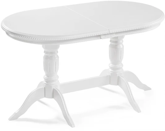 500337 Стол деревянный Эритрин белый 500337 Woodville