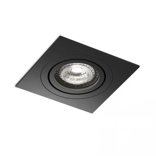 DK-DH2021-BK Встраиваемый светильник Denkirs Prime DK-DH2021-BK GU5.3 15 Вт LED черный алюминий