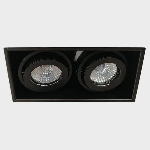 100621 black Встраиваемый точечный светильник Italline Il100 100621 black