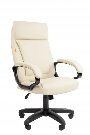 CHAIRMAN 794 LT Офисное кресло Chairman 794LT Россия чер.пласт экокожа светло-бежевая