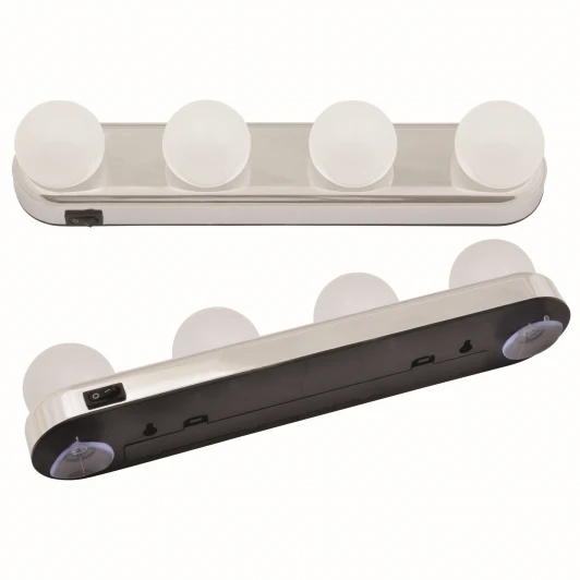 ULM-F54-2W/4000K/4AA IP20 CHROME Мебельный светильник Uniel ULM-F54-2W/4000K/4AA IP20 CHROME (LED, 220V, выключатель)