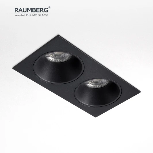 DipM2Bk Встраиваемый светильник Raumberg DIP M2 Black