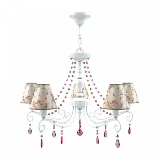 E4-05-WM-LMP-O-14-CRL-E4-05-PK-UP Люстра подвесная Provence 16 E4-05-WM-LMP-O-14-CRL-E4-05-PK-UP