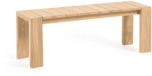 145941 Банкетка La Forma (ex Julia Grup) Victoire (Дерево,Тик)