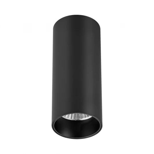 ST170.442.07 Светильник потолочный черный LED 1*7W 4000K ST Luce ST170.442.07