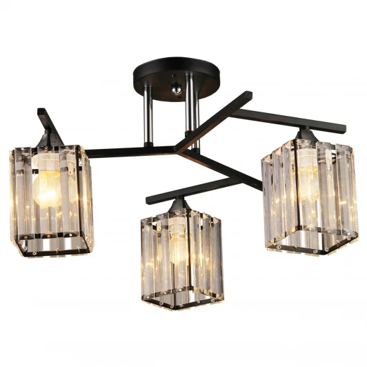 MD.3278-3-S BK+CH Потолочная люстра Imex MD.3278-3-S BK+CH