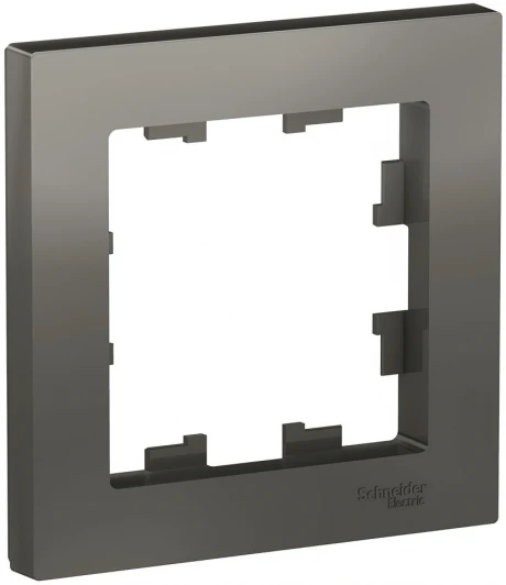 ATN000901 Рамка на 1 пост (сталь) Systeme Electric AtlasDesign ATN000901