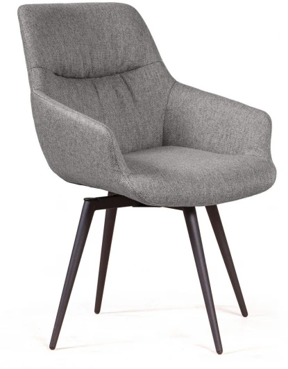 22051 Стул Jordan поворотный 360 градусов, рогожка Wellton 994 Top Concept арт.22051