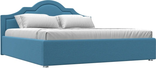 123581 Кровать интерьерная Афина 180 Лига Диванов (Рогожка) арт.123581
