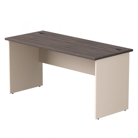 254S012DK/GU Стол прямой Everprof EVO (ЭВО) опоры ЛДСП 1580х670х755 мм Дуб Пасадена/Кашемир 254S012DK/GU