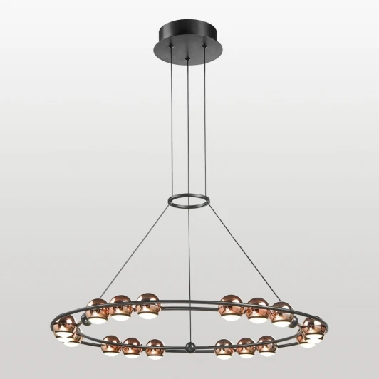 LSP-7378 Подвесной светильник Lussole LSP-7378 (LED, 220V, на проводе, шарики)