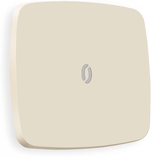 OP3220 Лицевая панель Ambrella Volt OMEGA (Бежевый матовый) для 1-кл выключателей с подсветкой QUANT OP3220