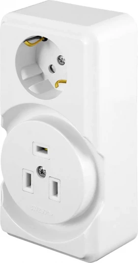 39826 Розетка с заземлением Stekker 39826