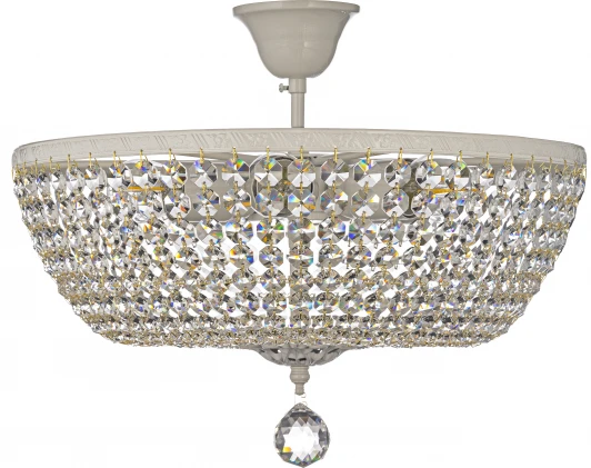 Nobile E 1.3.40.2.100 WG Потолочная люстра буше Arti Lampadari Nobile E 1.3.40.2.100 WG (220V, хрусталь)