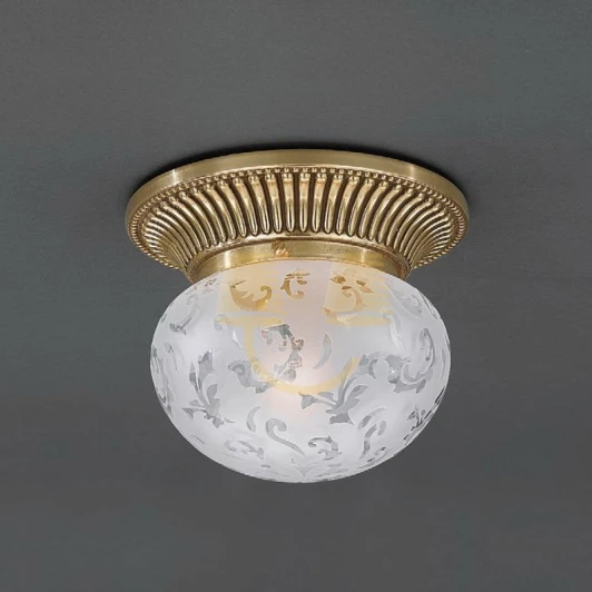 PL.7801/1 Потолочный светильник круглый Reccagni Angelo 7801 PL 7801/1 (220V)