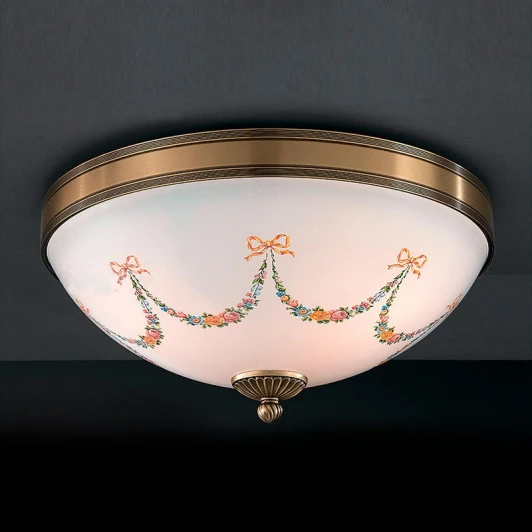 PL.8000/3 Потолочная люстра Reccagni Angelo 8000 PL 8000/3