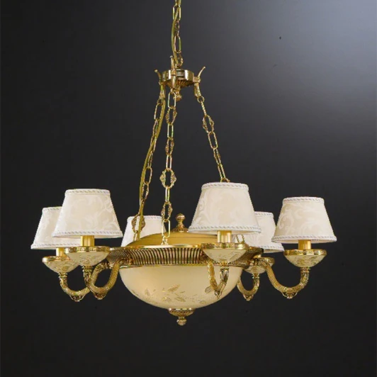 L.6525/6+3 Подвесная люстра Reccagni Angelo 6525 L 6525/6+3