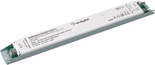 025597 Блок питания ARV-SP24150-LONG-PFC-DALI-A (24V, 6.25A, 150W) (IP20 Металл) 025597 Arlight ARV