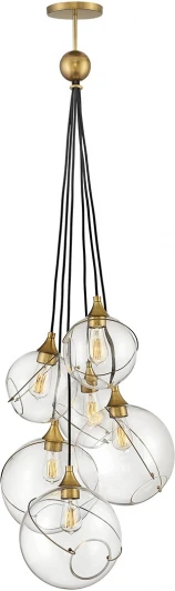 QN-SKYE-6P Подвесной светильник Skye QN-SKYE-6P Hinkley (220V, на проводе, шар)