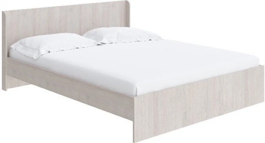 1931823 Без бренда Кровать Practica (ЛДСП Дуб Шамони светлый) 160x200