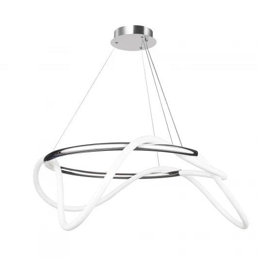 MS.802.600 CR Подвесной светильник светодиодный с гибким неоном с регулировкой цветовой температуры Modelux MODESTYLE MS.802.600 CR