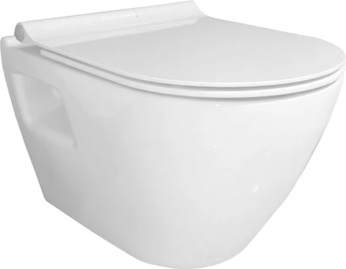 SM12SL Унитаз подвесной Serel Smart SM12SL с микролифтом