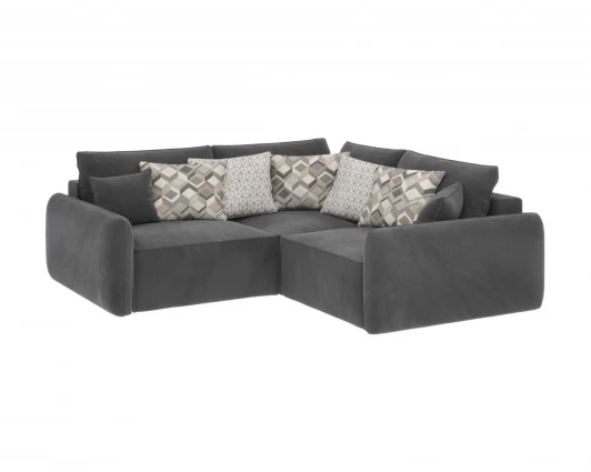AAA4156003 Диван угловой серый D1 Портленд AAA4156003 Premier 25
