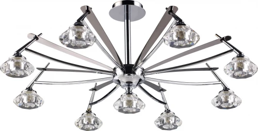 907-09-13 chrome + dark chrome Потолочная люстра N-Light 907 907-09-13 chrome + dark