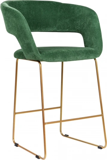 410131106h_green_золото_ПБ Кресло полубар Hugs зеленый/Линк золото R-Home арт.410131106h_green_золото_ПБ