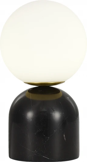 SL1191.404.01 Настольная лампа ST Luce Nebula SL1191.404.01 черный/белый G9 1*5W (220V, шар)