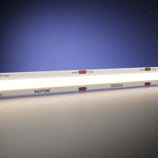 201296 Светодиодная лента Ультра 24В COB 8Вт/м 3500К 5м IP20 Maytoni Led Strip 201296