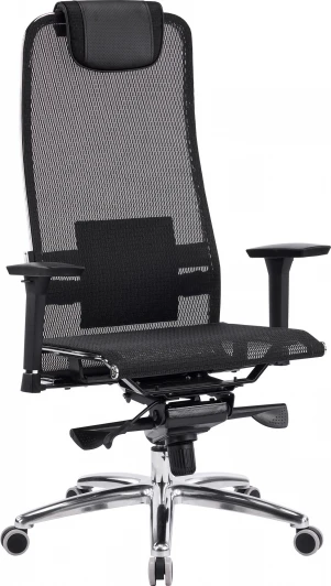 EP Deco Lux M Black Кресло Everprof Deco Lux (Дэко Люкс) Сетка Черный EP Deco Lux M Black