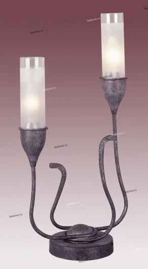 TX-0400/2 silver with gold Интерьерная настольная лампа N-Light TX-0400 TX-0400/2 silver with gold