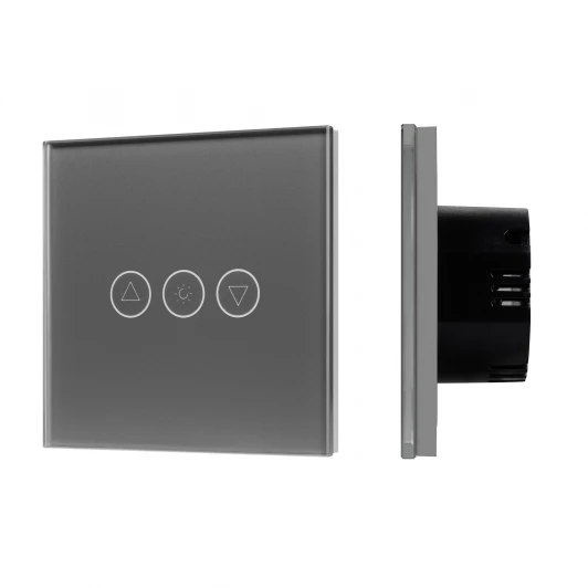 050063 Светорегулятор сенсорный с Zigbee управлением SWT-OMALI-SD3-ZB-GR (250V, 500W) (Arlight, Стекло, Умный дом) 050063