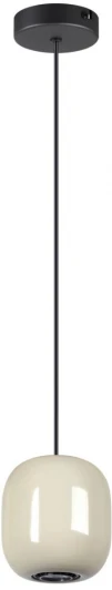 5053/1A Подвесной светильник Odeon Light Ovali 5053/1A PENDANT черный/цвет слонов.кости//металл GU10 LED 4W (220V, на проводе)