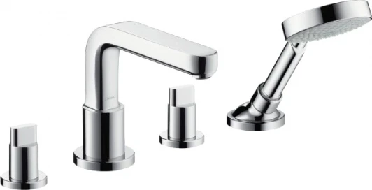 31446000 Смеситель Hansgrohe Metris S 31446000 на борт ванны