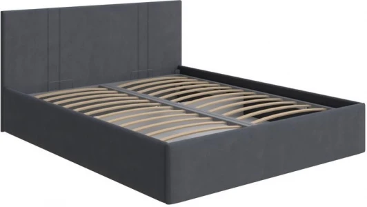 2028383 PROxSON Кровать Helix с бельевым ящиком (Ткань: Рогожка Тетра Графит) 180x200