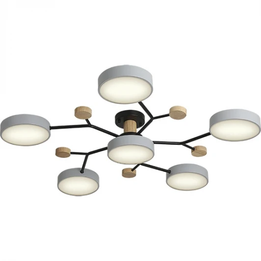 52079 5 Потолочная люстра светодиодная на штанге с ДУ Ritter Scandia 52079 5