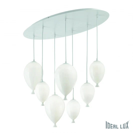CLOWN SP7 BIANCO Подвесной светильник Ideal Lux Clown SP7 BIANCO