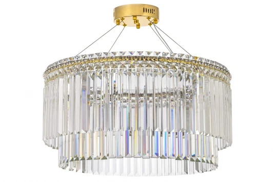 Ovindoli L 1.5.60.101 G Подвесная люстра Arti Lampadari Ovindoli Ovindoli L 1.5.60.101 G (LED, 220V, на тросе, круглые)
