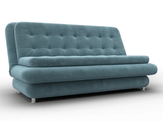 137616 Диван-книжка Лига-123 (Металл,ЛДСП,Брус,Доска,Велюр/Бирюзовый) Лига Диванов 137616