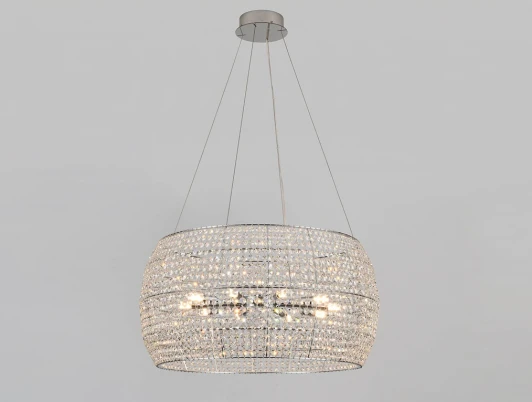 8670/60 C chrome Подвесная люстра хрустальная Newport 8670 8670/60 C chrome