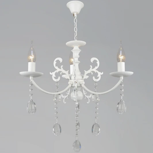 04141-0.4-03 WT Подвесная люстра Reluce 04141-0.4-03 WT (220V, на цепи, подсвечник, свеча)