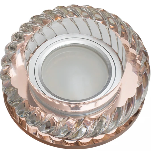 DLS-L123 GU5.3 BRONZE/CLEAR Встраиваемый точечный светильник Fametto Luciole DLS-L123 GU5.3 BRONZE/CLEAR
